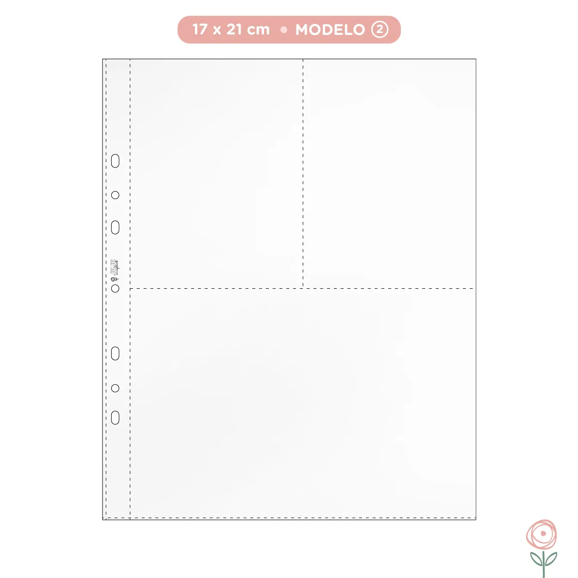 Fundas 17x21cm, Modelo 2 - JuJu Scrapbook