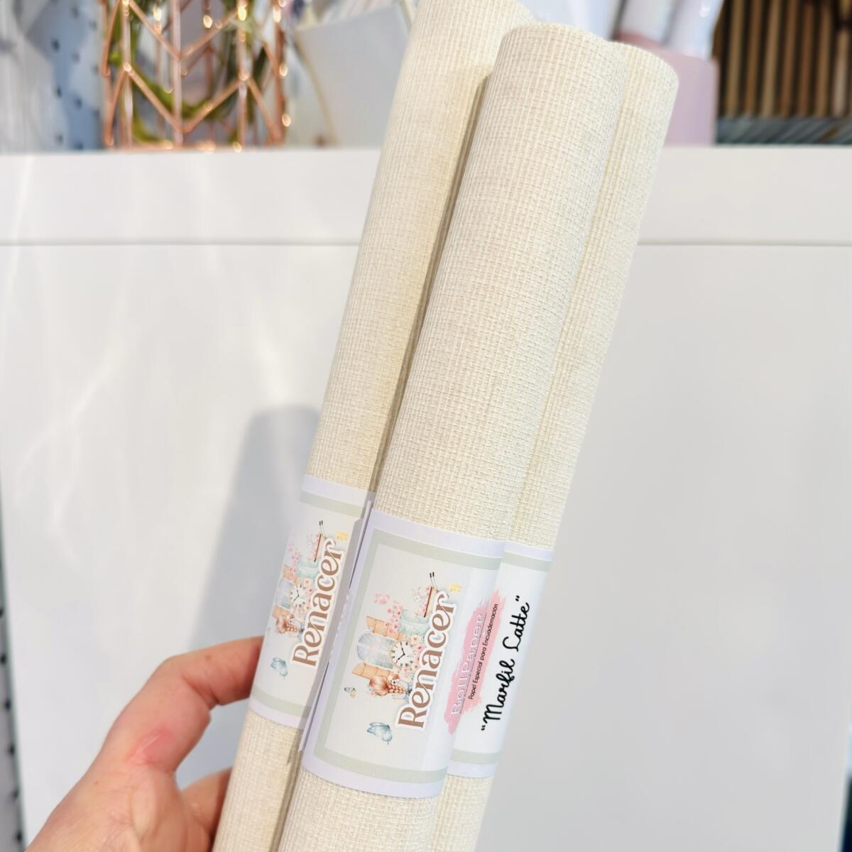 – RollPaper Renacer – Marfil Latte