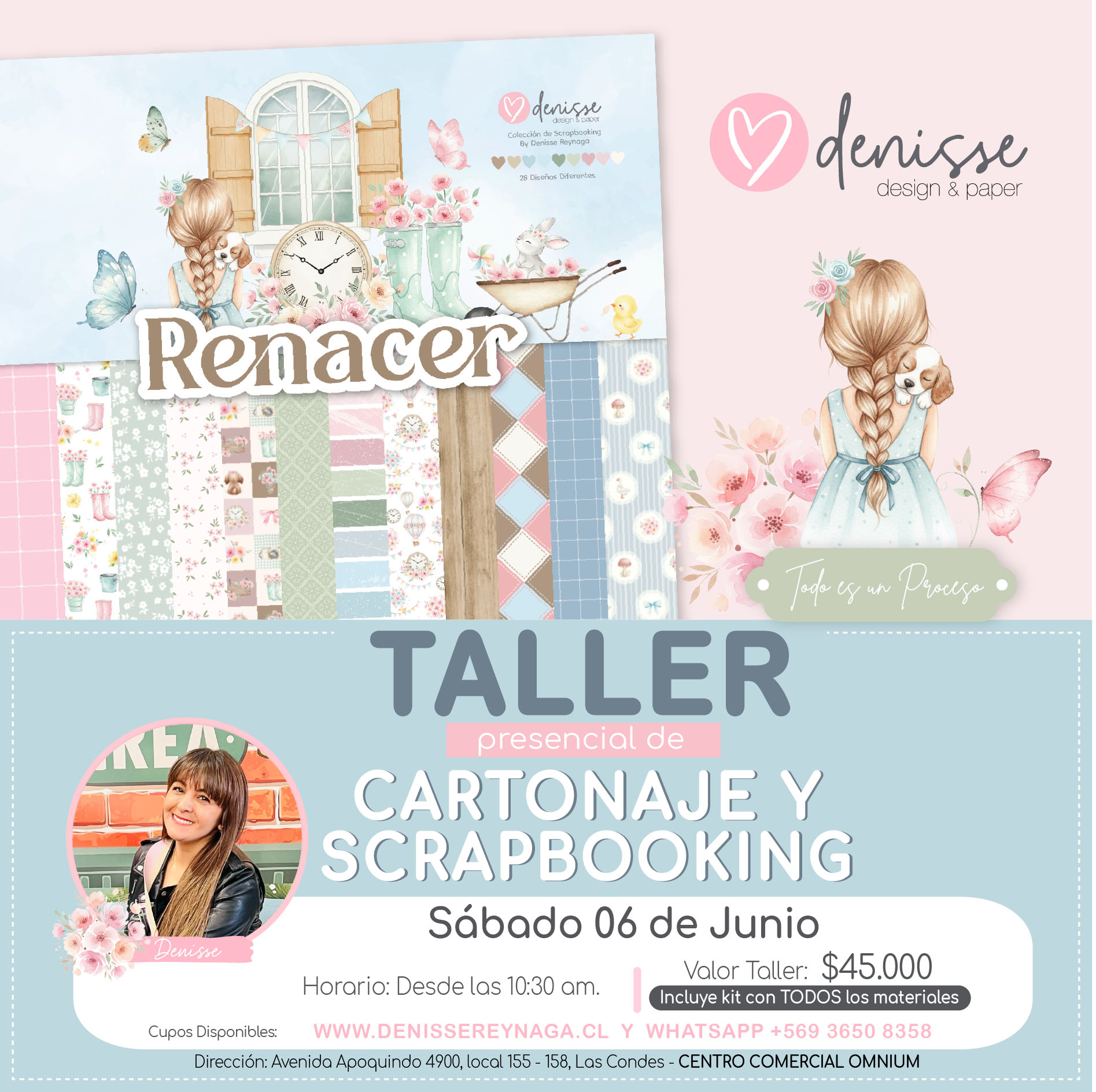 Taller de Cartonaje y Scrapbooking "Renacer"