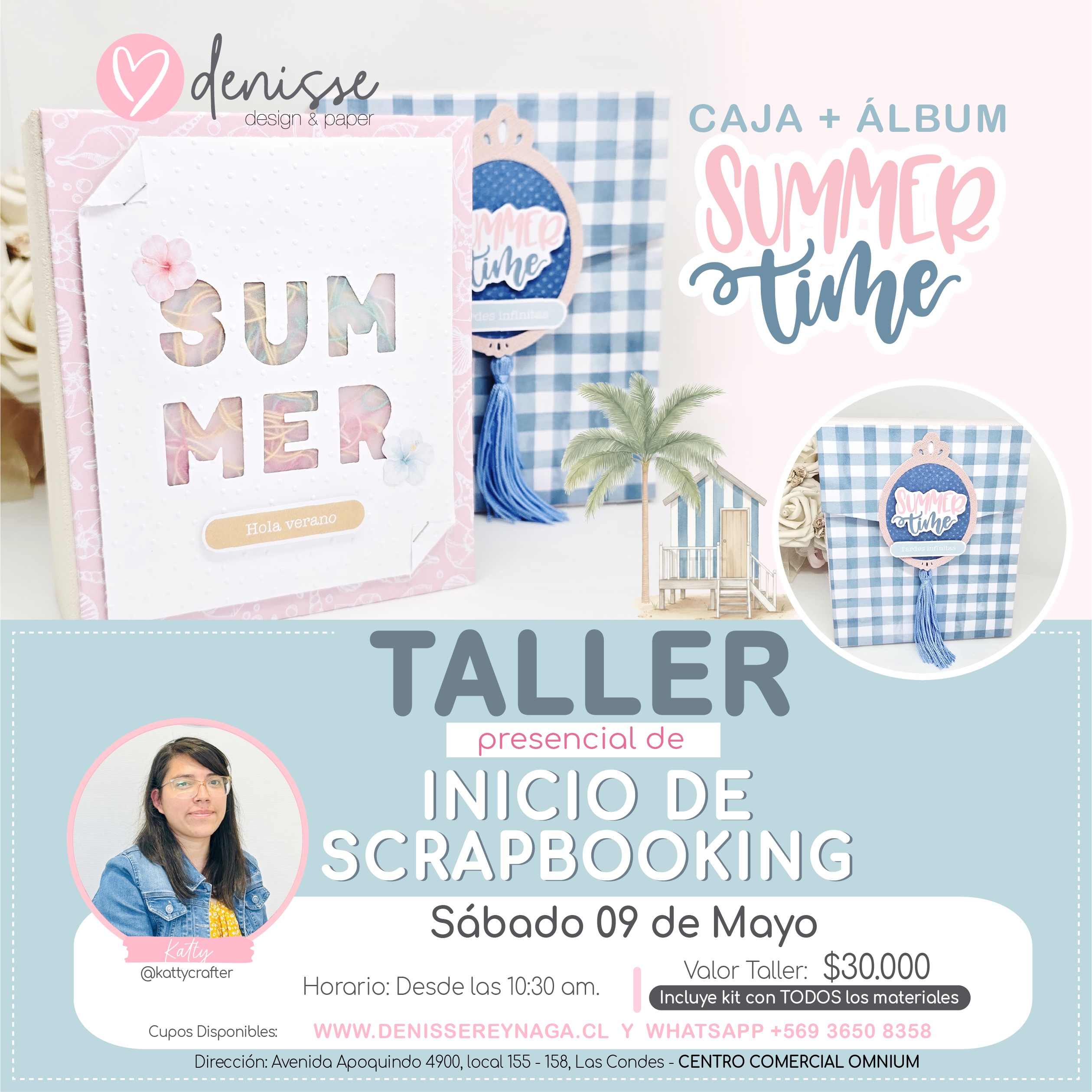 Taller de Scrapbooking "Summer Time"