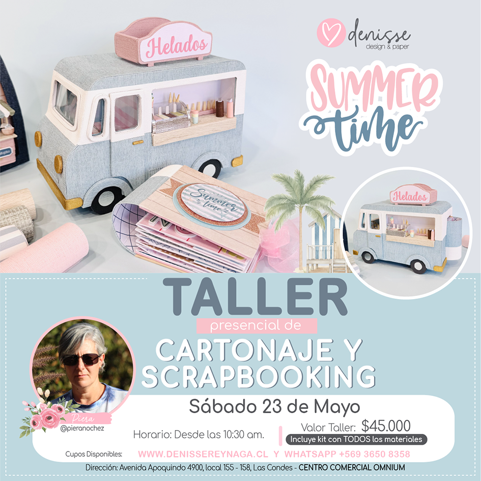 Taller de Cartonaje y Scrapbooking "Summer Time"