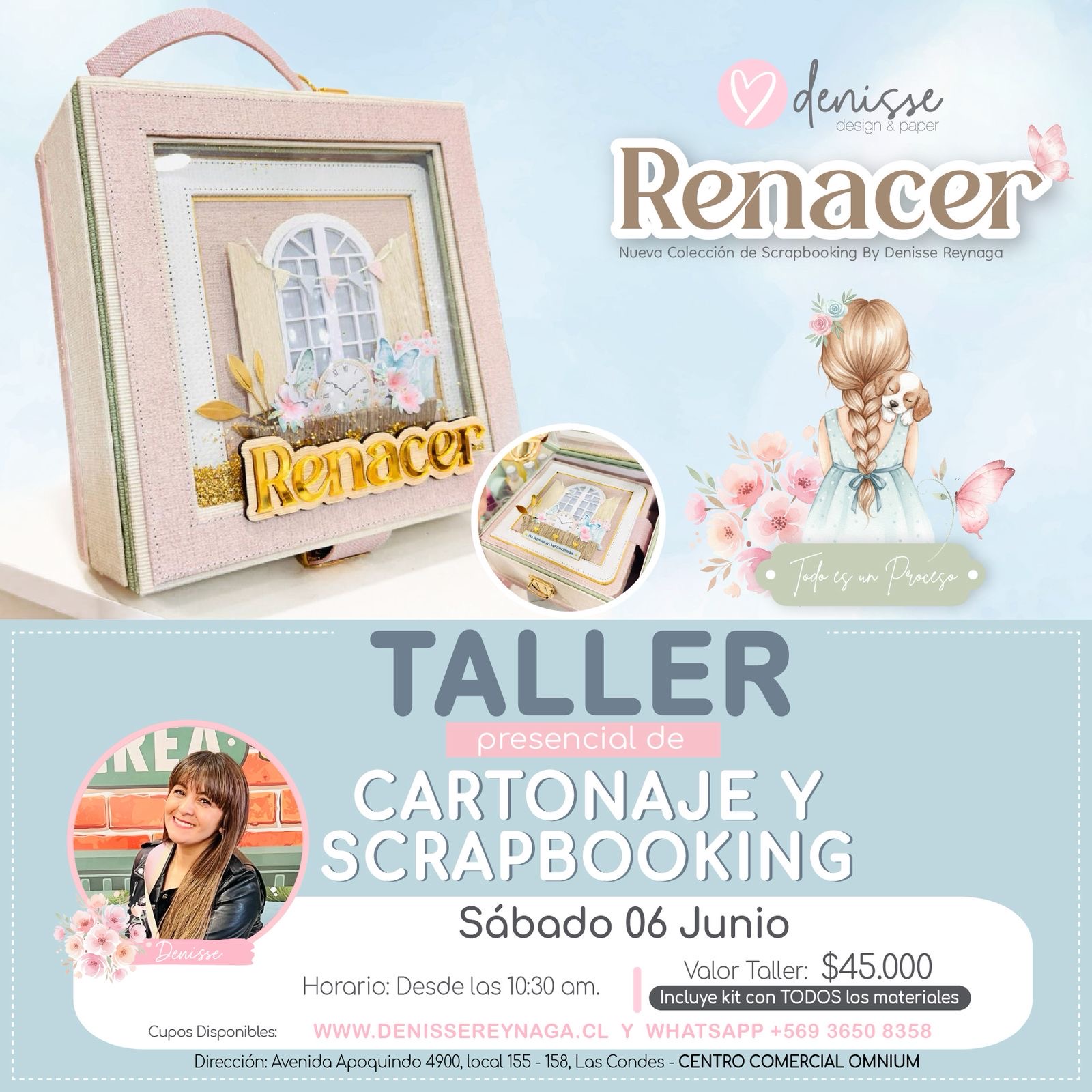 Taller de Cartonaje y Scrapbooking "Renacer"