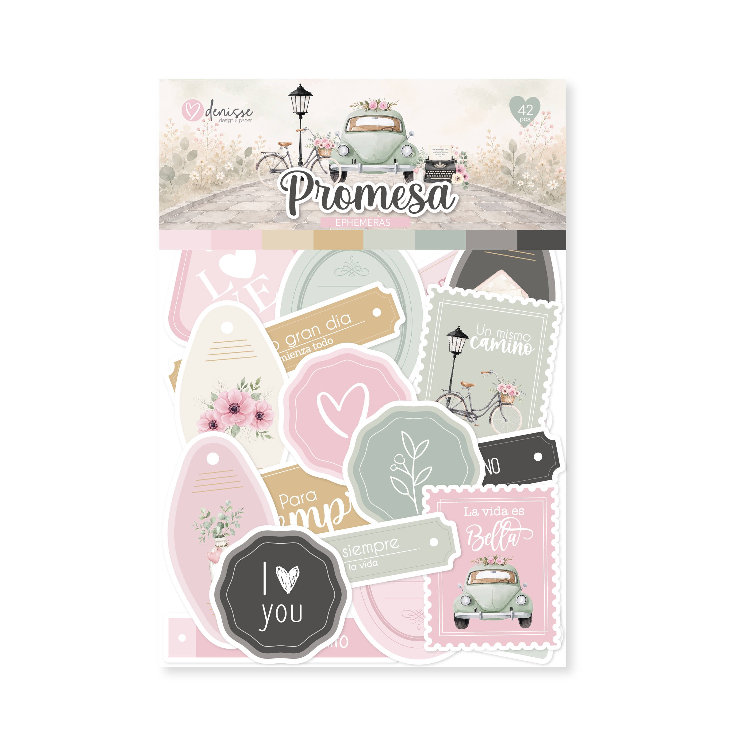Die Cut PROMESA Frases – Denisse Reynaga